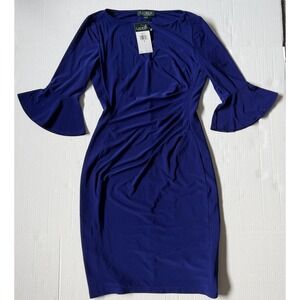 Lauren Ralph Lauren Women's Dress Blue Size 4